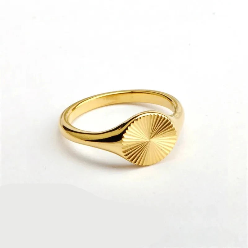 Minimalist Design Statement Ring