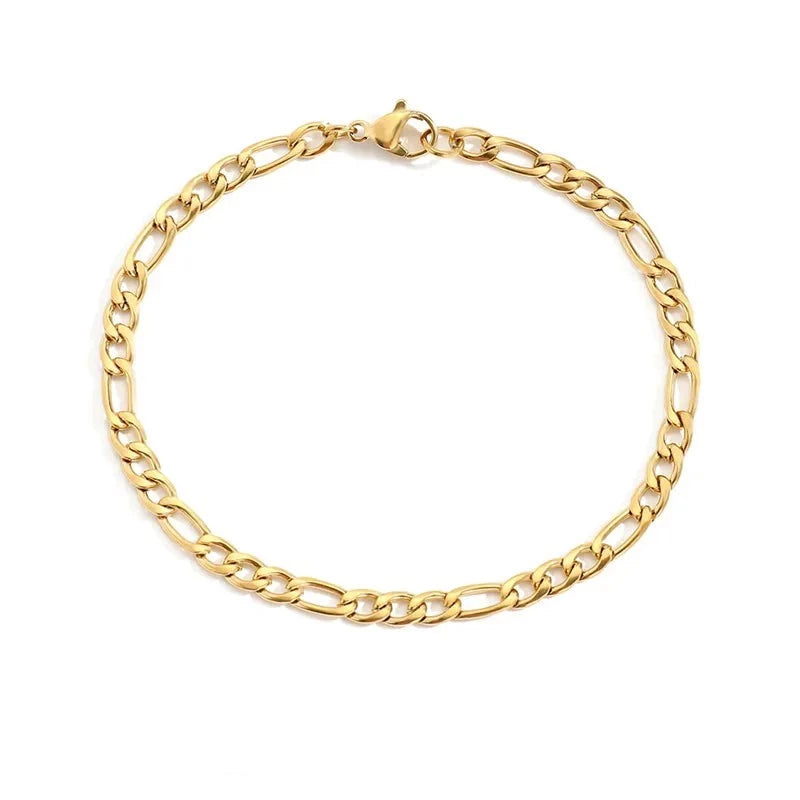 Bracelet Gold Box Chain Various Styles