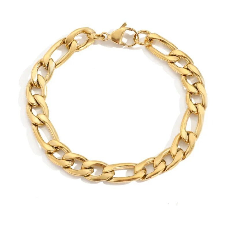 Bracelet Gold Box Chain Various Styles