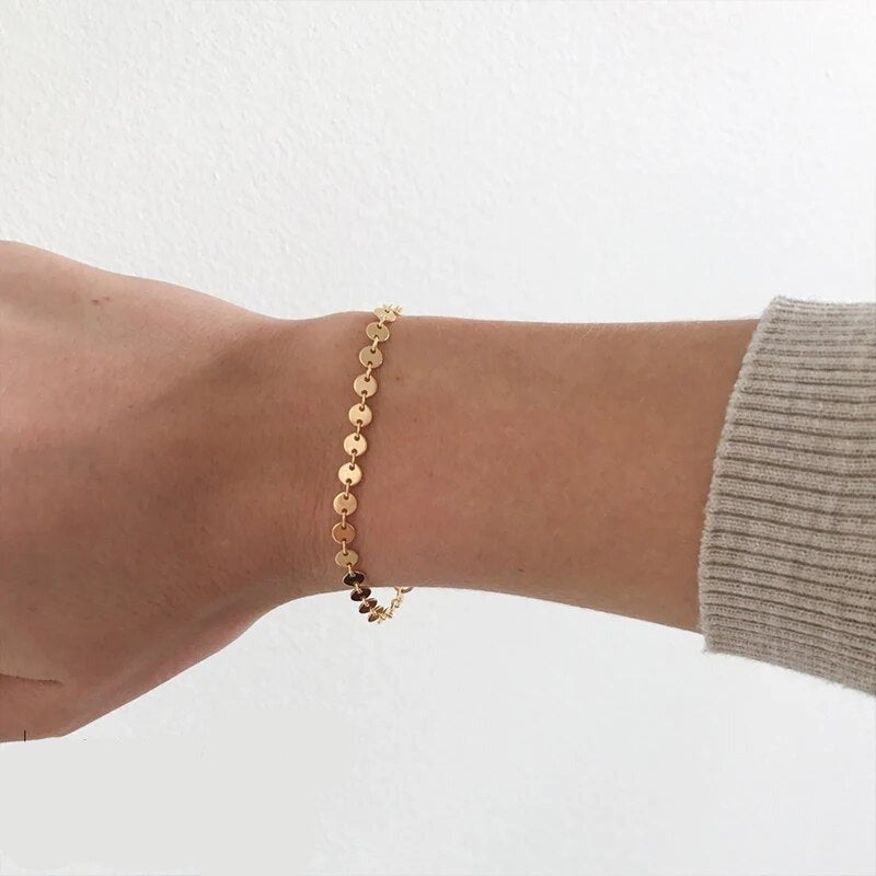 Bracelet Gold Box Chain Various Styles