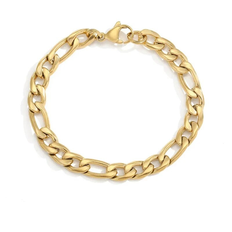 Bracelet Gold Box Chain Various Styles